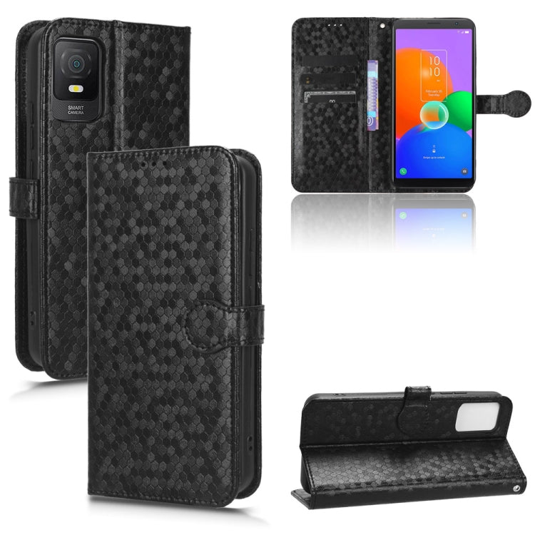 Honeycomb Dot Texture Leather Phone Case, For TCL 403, For vivo V27e / S16e, For Nokia G22 4G, For Samsung Galaxy A24 4G