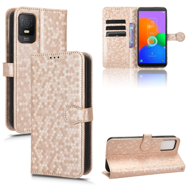 Honeycomb Dot Texture Leather Phone Case, For TCL 403, For vivo V27e / S16e, For Nokia G22 4G, For Samsung Galaxy A24 4G