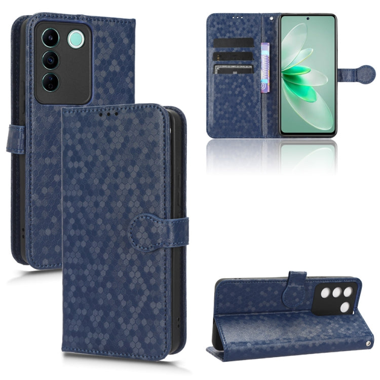 Honeycomb Dot Texture Leather Phone Case, For TCL 403, For vivo V27e / S16e, For Nokia G22 4G, For Samsung Galaxy A24 4G