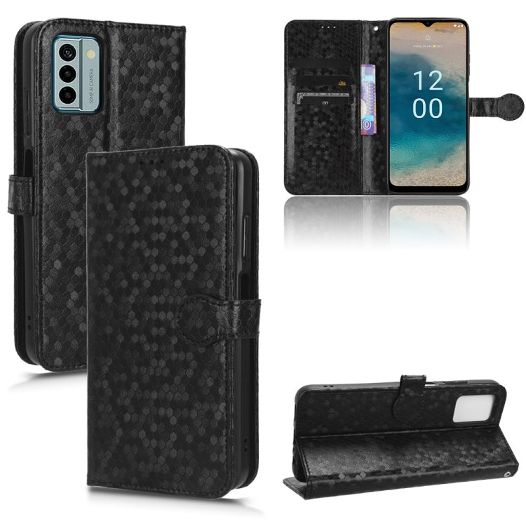 Honeycomb Dot Texture Leather Phone Case, For TCL 403, For vivo V27e / S16e, For Nokia G22 4G, For Samsung Galaxy A24 4G