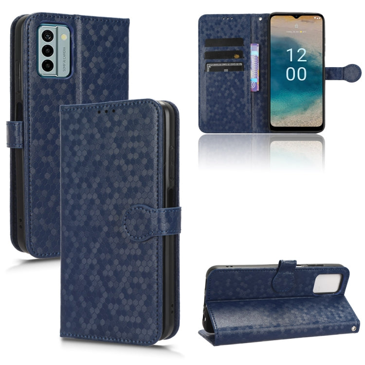 Honeycomb Dot Texture Leather Phone Case, For TCL 403, For vivo V27e / S16e, For Nokia G22 4G, For Samsung Galaxy A24 4G