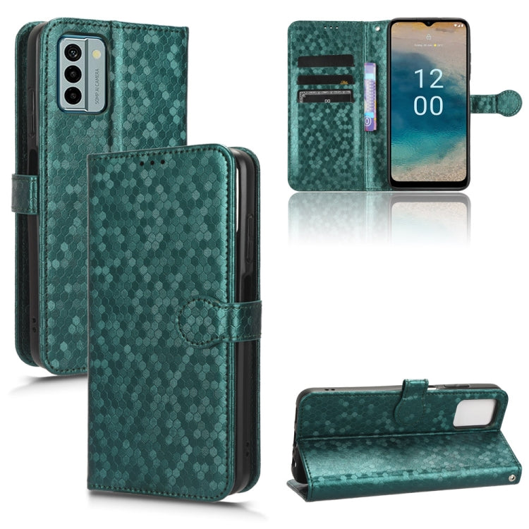 Honeycomb Dot Texture Leather Phone Case, For TCL 403, For vivo V27e / S16e, For Nokia G22 4G, For Samsung Galaxy A24 4G