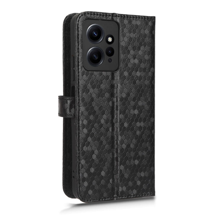 Honeycomb Dot Texture Leather Phone Case, For Xiaomi Redmi Note 12 4G Global