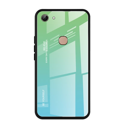 Gradient Color Glass Case, For OnePlus 8, For Vivo Y83
