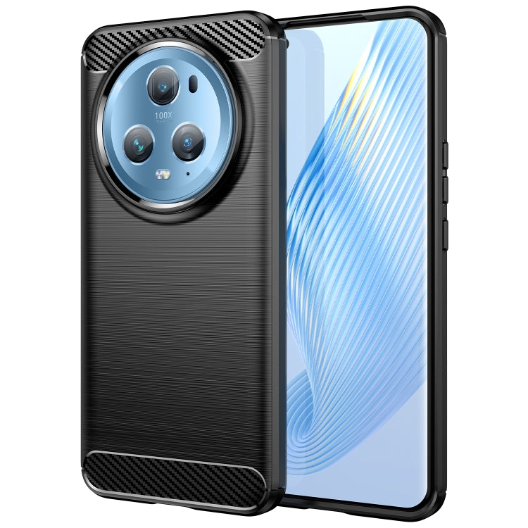 Brushed Texture Carbon Fiber TPU Phone Case, For Honor Magic5 Pro, For OnePlus Ace 2, For OnePlus 11R