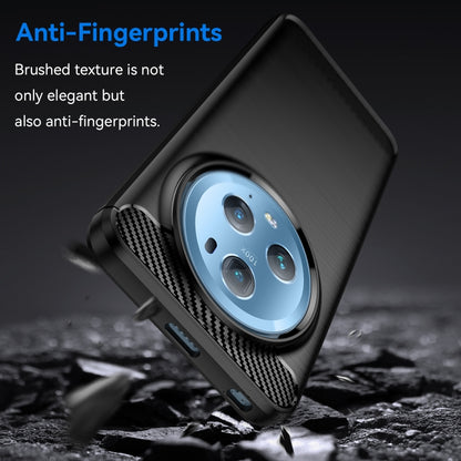 Brushed Texture Carbon Fiber TPU Phone Case, For Honor Magic5 Pro, For OnePlus Ace 2, For OnePlus 11R