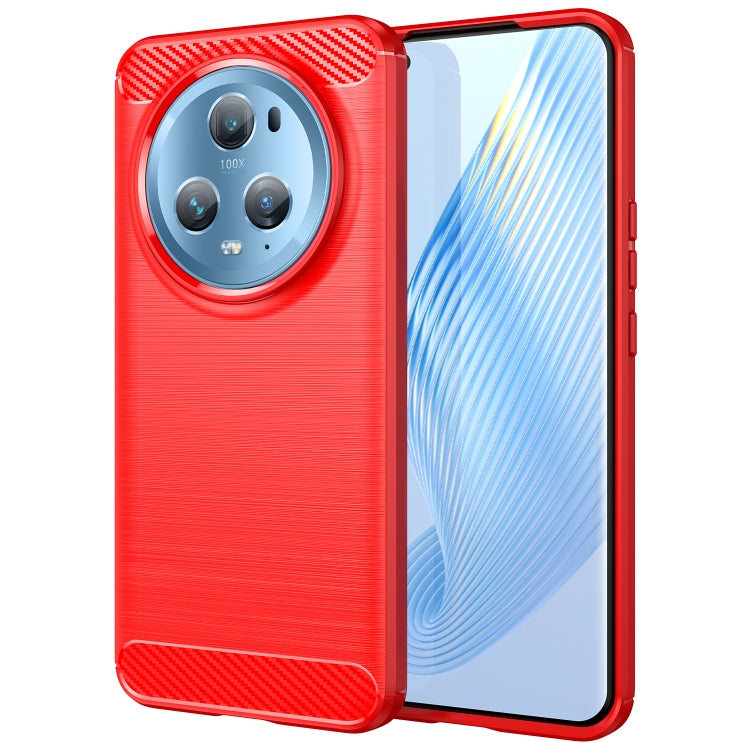 Brushed Texture Carbon Fiber TPU Phone Case, For Honor Magic5 Pro, For OnePlus Ace 2, For OnePlus 11R