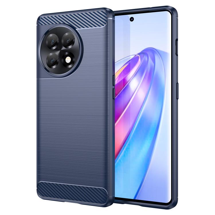 Brushed Texture Carbon Fiber TPU Phone Case, For Honor Magic5 Pro, For OnePlus Ace 2, For OnePlus 11R