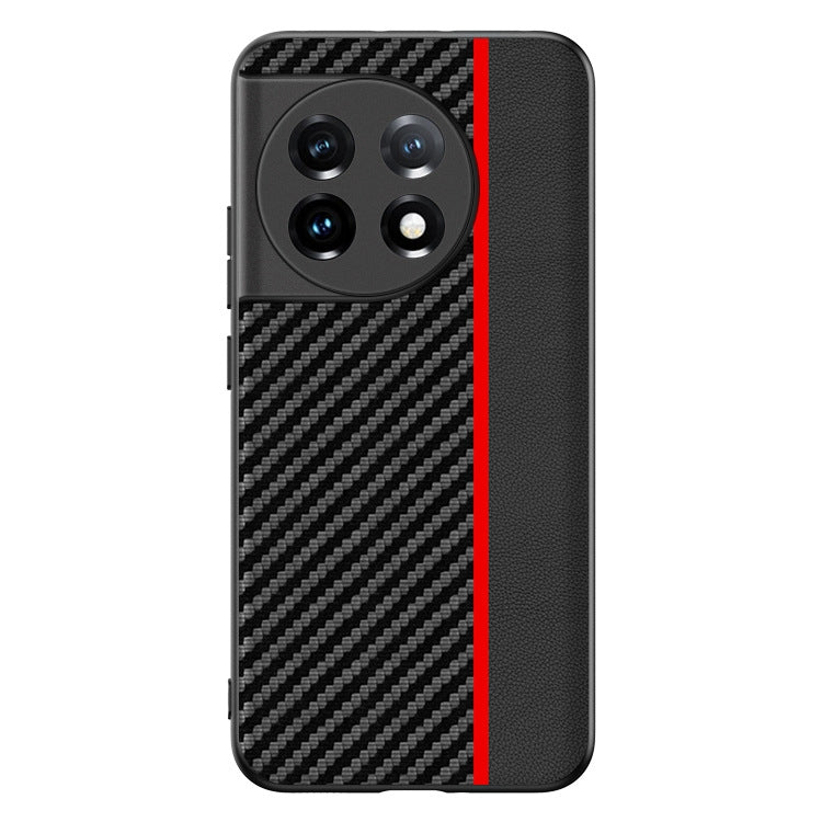 Ultra-thin Carbon Fiber Texture Printing Phone Case, For OnePlus 11