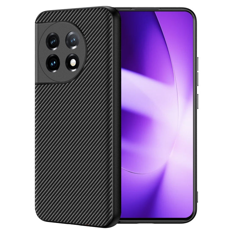 Ultra-thin Carbon Fiber Texture Printing Phone Case, For OnePlus 11