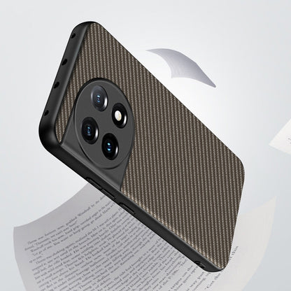 Ultra-thin Carbon Fiber Texture Printing Phone Case, For OnePlus 11