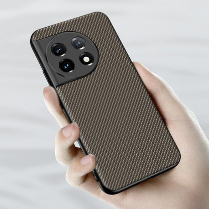 Ultra-thin Carbon Fiber Texture Printing Phone Case, For OnePlus 11