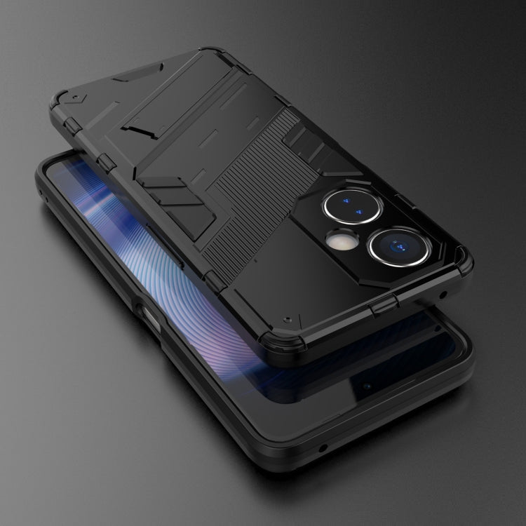 Punk Armor 2 in 1 PC + TPU Phone Case with Holder, For OnePlus Nord CE 3