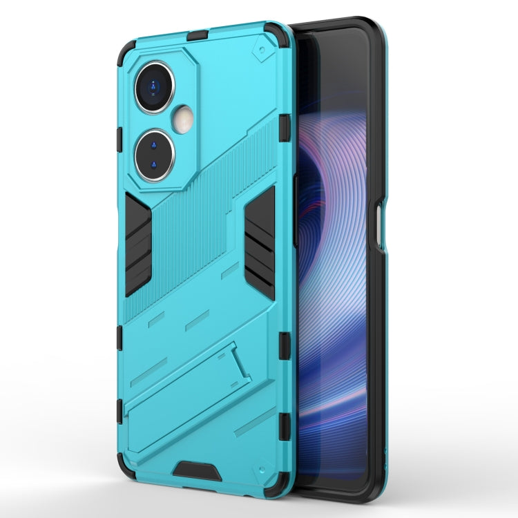 Punk Armor 2 in 1 PC + TPU Phone Case with Holder, For OnePlus Nord CE 3