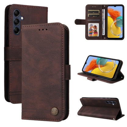 Skin Feel Life Tree Metal Button Leather Phone Case, For Xiaomi Redmi Note 12 4G Global, For Honor Magic5 Pro, For Samsung Galaxy M14 5G