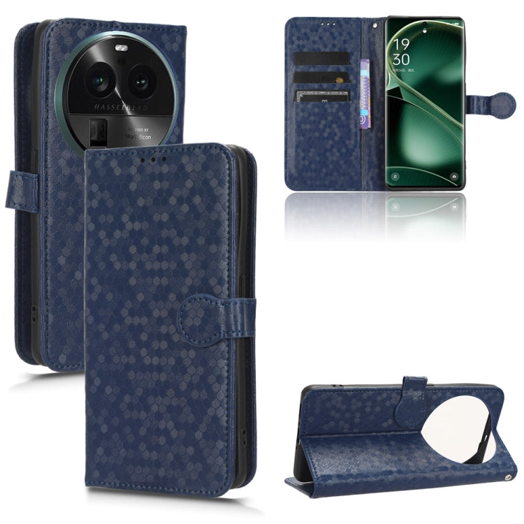 Honeycomb Dot Texture Leather Phone Case, For OPPO Find X6 5G, For OPPO Find X6 Pro 5G, For Huawei P60 Art, For Huawei P60 / P60 Pro