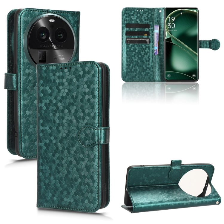 Honeycomb Dot Texture Leather Phone Case, For OPPO Find X6 5G, For OPPO Find X6 Pro 5G, For Huawei P60 Art, For Huawei P60 / P60 Pro