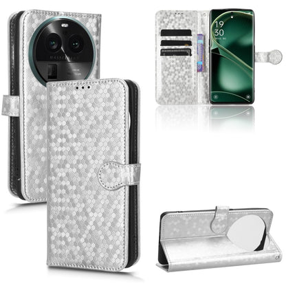 Honeycomb Dot Texture Leather Phone Case, For OPPO Find X6 5G, For OPPO Find X6 Pro 5G, For Huawei P60 Art, For Huawei P60 / P60 Pro