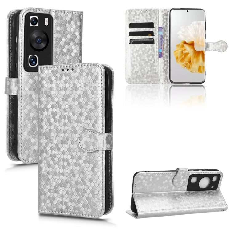 Honeycomb Dot Texture Leather Phone Case, For OPPO Find X6 5G, For OPPO Find X6 Pro 5G, For Huawei P60 Art, For Huawei P60 / P60 Pro