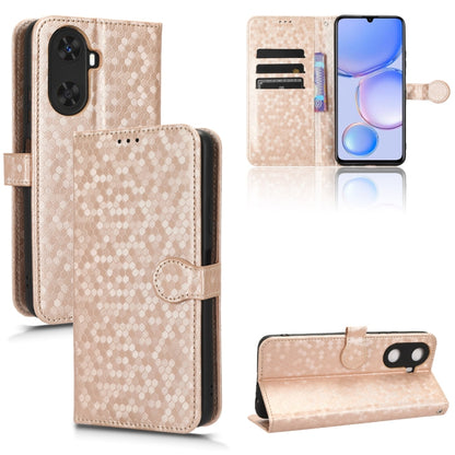 Honeycomb Dot Texture Leather Phone Case, For Huawei Enjoy 60 4G, For Blackview A85, For OnePlus Nord CE 3