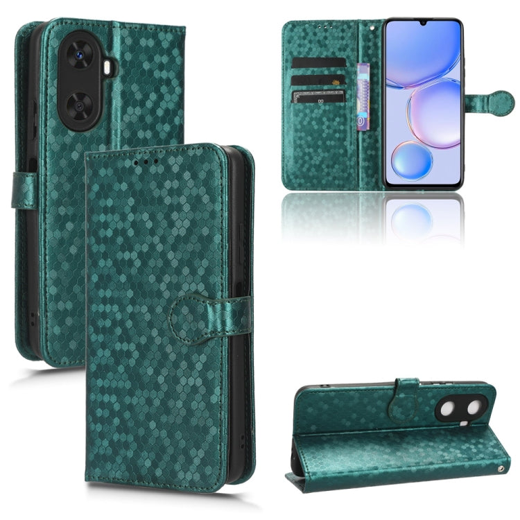 Honeycomb Dot Texture Leather Phone Case, For Huawei Enjoy 60 4G, For Blackview A85, For OnePlus Nord CE 3