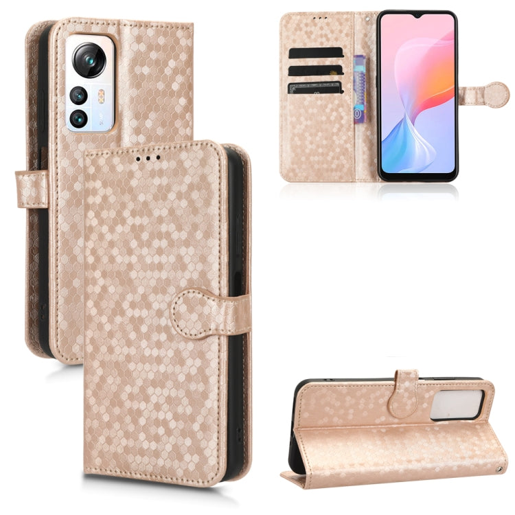 Honeycomb Dot Texture Leather Phone Case, For Huawei Enjoy 60 4G, For Blackview A85, For OnePlus Nord CE 3