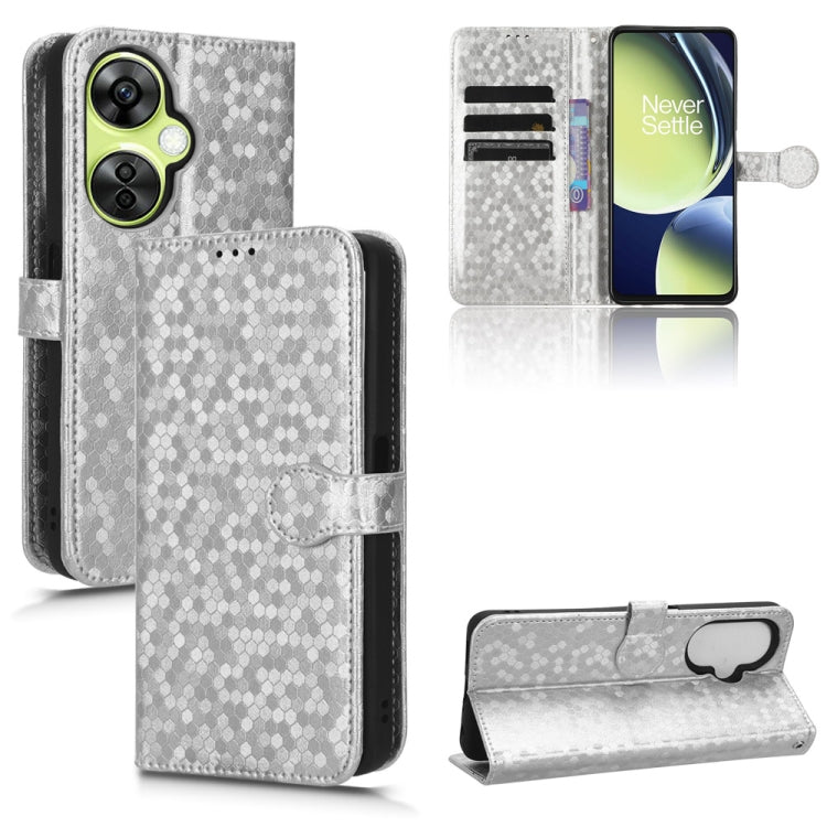 Honeycomb Dot Texture Leather Phone Case, For Huawei Enjoy 60 4G, For Blackview A85, For OnePlus Nord CE 3