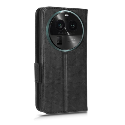 Symmetrical Triangle Leather Phone Case, For OPPO Find X6 5G, For OPPO Find X6 Pro 5G, For Huawei P60 Art, For Huawei P60 / P60 Pro