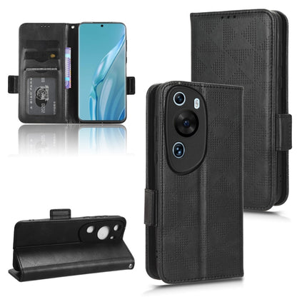 Symmetrical Triangle Leather Phone Case, For OPPO Find X6 5G, For OPPO Find X6 Pro 5G, For Huawei P60 Art, For Huawei P60 / P60 Pro