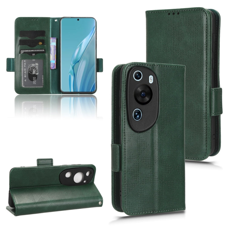 Symmetrical Triangle Leather Phone Case, For OPPO Find X6 5G, For OPPO Find X6 Pro 5G, For Huawei P60 Art, For Huawei P60 / P60 Pro