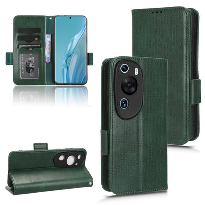 Symmetrical Triangle Leather Phone Case, For OPPO Find X6 5G, For OPPO Find X6 Pro 5G, For Huawei P60 Art, For Huawei P60 / P60 Pro