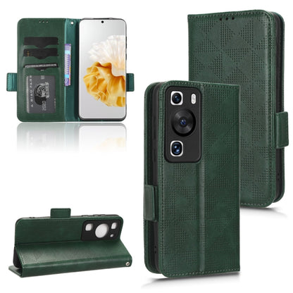 Symmetrical Triangle Leather Phone Case, For OPPO Find X6 5G, For OPPO Find X6 Pro 5G, For Huawei P60 Art, For Huawei P60 / P60 Pro