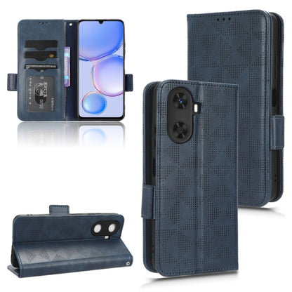 Symmetrical Triangle Leather Phone Case, For Huawei Enjoy 60 4G, For Blackview A85, For OnePlus Nord CE 3