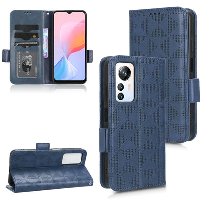 Symmetrical Triangle Leather Phone Case, For Huawei Enjoy 60 4G, For Blackview A85, For OnePlus Nord CE 3