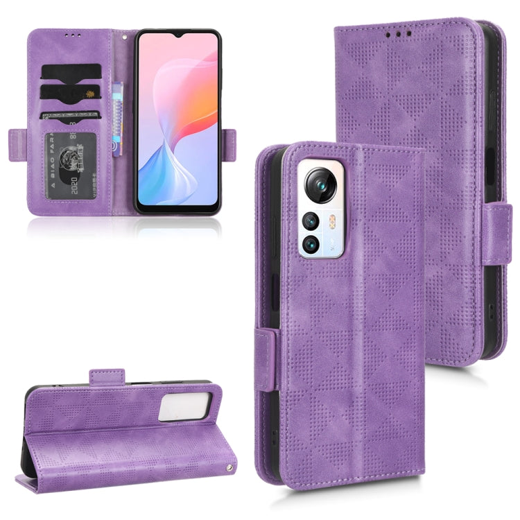 Symmetrical Triangle Leather Phone Case, For Huawei Enjoy 60 4G, For Blackview A85, For OnePlus Nord CE 3