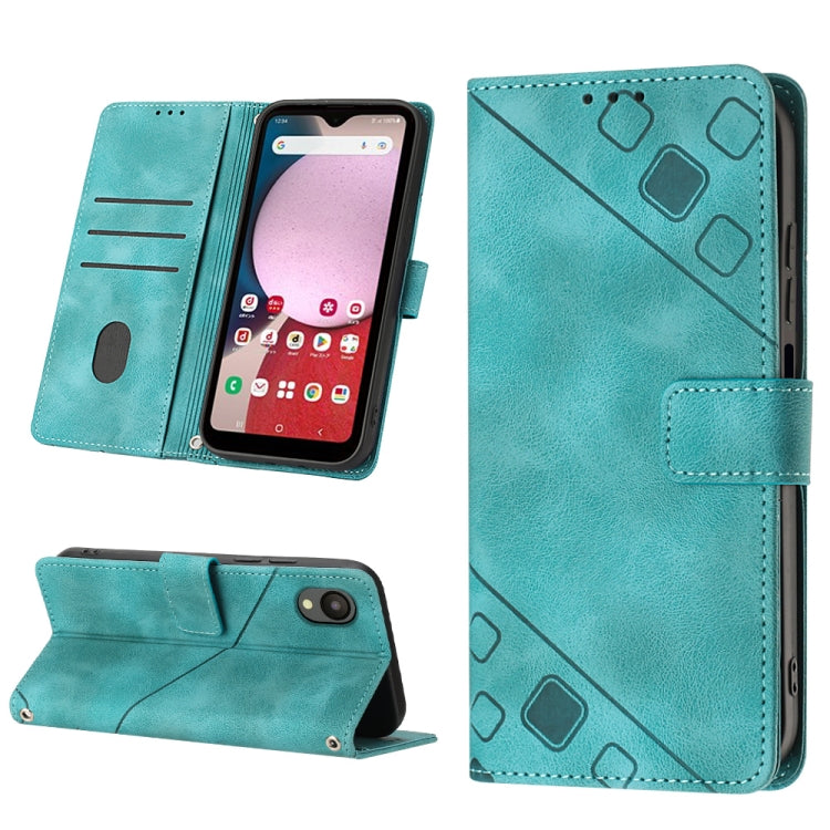 Skin-feel Embossed Leather Phone Case, For Samsung Galaxy A23 JP Version, For Samsung Galaxy A24 4G, For Xiaomi Poco X5 5G/Redmi Note 12 China/Redmi Note 12 Global, For Xiaomi Poco X5 Pro 5G/Redmi Note 12 Pro Speed