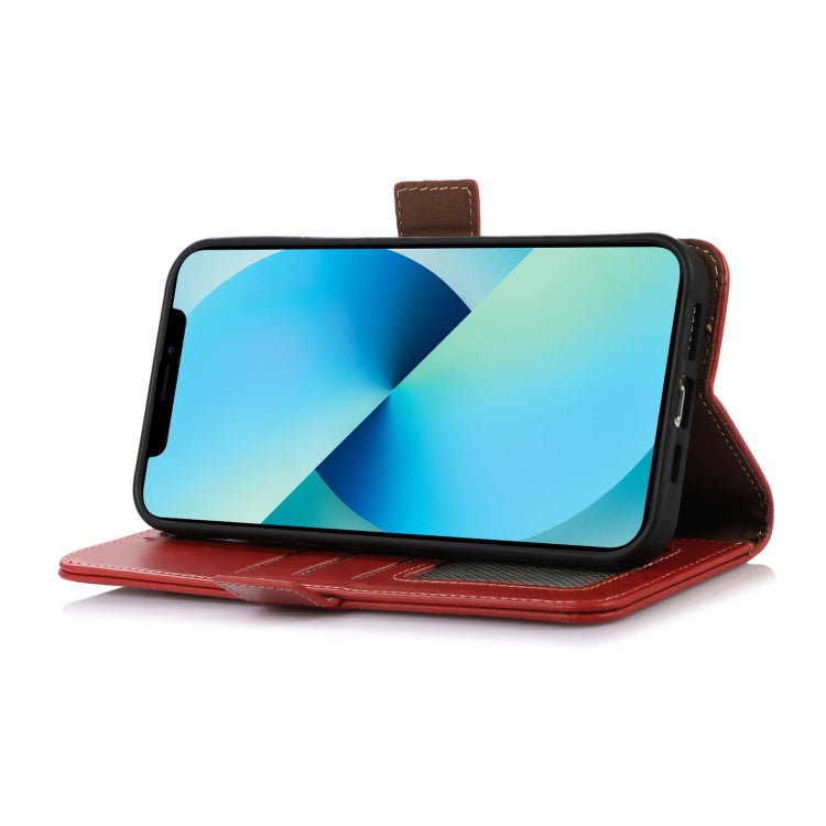 Crazy Horse Top Layer Cowhide Leather Phone Case, For Nokia C12 4G, For Nokia C22 4G, For Xiaomi Redmi Note 12 Turbo 5G