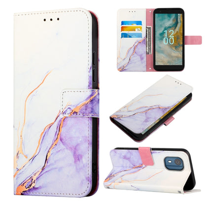 PT003 Marble Pattern Flip Leather Phone Case, For OnePlus Ace 2 5G / 11R 5G, For Honor Magic5 Pro, For Motorola Moto G Stylus 5G 2023, For Nokia C02 TA-1522