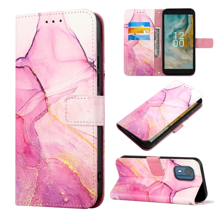 PT003 Marble Pattern Flip Leather Phone Case, For OnePlus Ace 2 5G / 11R 5G, For Honor Magic5 Pro, For Motorola Moto G Stylus 5G 2023, For Nokia C02 TA-1522