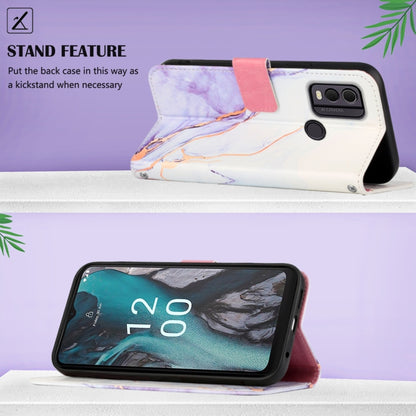 PT003 Marble Pattern Flip Leather Phone Case, For Nokia C22, For Nokia C32 TA-1534, For Nokia G22, For OPPO Find X6