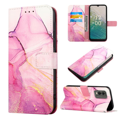 PT003 Marble Pattern Flip Leather Phone Case, For Nokia C22, For Nokia C32 TA-1534, For Nokia G22, For OPPO Find X6