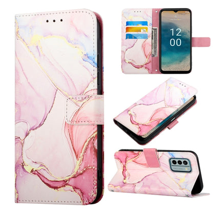 PT003 Marble Pattern Flip Leather Phone Case, For Nokia C22, For Nokia C32 TA-1534, For Nokia G22, For OPPO Find X6