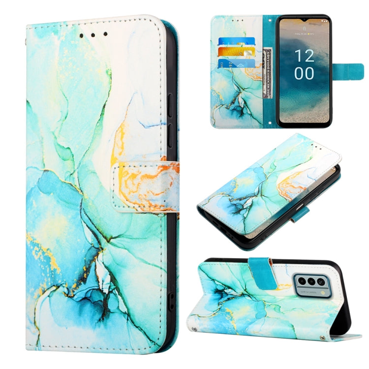 PT003 Marble Pattern Flip Leather Phone Case, For Nokia C22, For Nokia C32 TA-1534, For Nokia G22, For OPPO Find X6