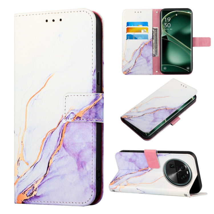 PT003 Marble Pattern Flip Leather Phone Case, For Nokia C22, For Nokia C32 TA-1534, For Nokia G22, For OPPO Find X6