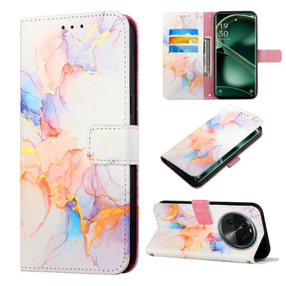 PT003 Marble Pattern Flip Leather Phone Case, For Nokia C22, For Nokia C32 TA-1534, For Nokia G22, For OPPO Find X6