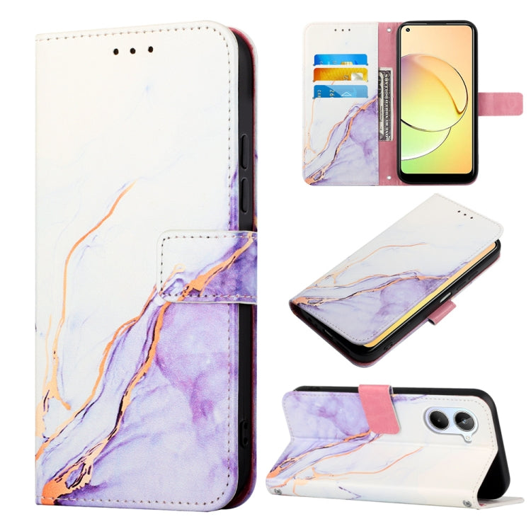 PT003 Marble Pattern Flip Leather Phone Case, For OPPO Find X6 Pro, For Realme 10 4G, For Realme 10 Pro 5G, For Realme 10 Pro+ 5G