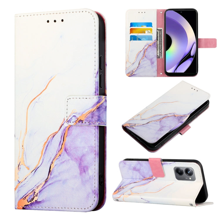 PT003 Marble Pattern Flip Leather Phone Case, For OPPO Find X6 Pro, For Realme 10 4G, For Realme 10 Pro 5G, For Realme 10 Pro+ 5G