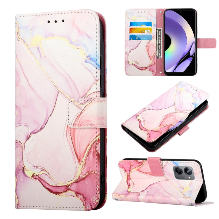 PT003 Marble Pattern Flip Leather Phone Case, For OPPO Find X6 Pro, For Realme 10 4G, For Realme 10 Pro 5G, For Realme 10 Pro+ 5G