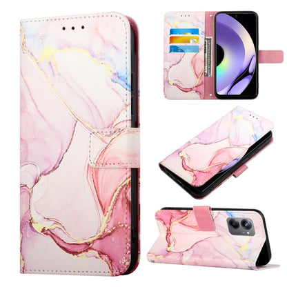 PT003 Marble Pattern Flip Leather Phone Case, For OPPO Find X6 Pro, For Realme 10 4G, For Realme 10 Pro 5G, For Realme 10 Pro+ 5G