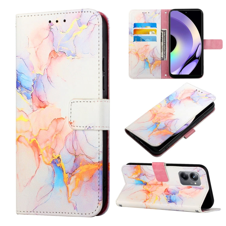 PT003 Marble Pattern Flip Leather Phone Case, For OPPO Find X6 Pro, For Realme 10 4G, For Realme 10 Pro 5G, For Realme 10 Pro+ 5G